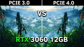 PCIe 3.0 vs PCIe 4.0 | GeForce RTX 3060 12GB | Test In 12 Games