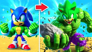 From Sonic To HULK SONIC In GTA 5!
