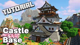 Fantasy Japanese Castle Base | Minecraft Tutorial