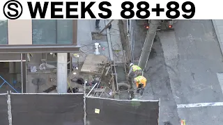 Construction time-lapses with closeups (compilation): Weeks 88+89 of the Ⓢ-series