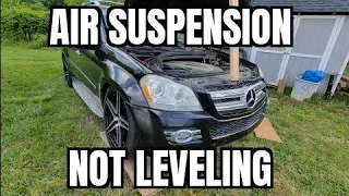 Air Suspension won't inflate.. But Why ?
