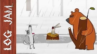 The Rain - funny cartoons || Log Jam series