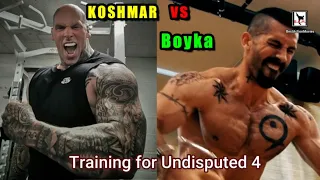 Martyn Ford and Scott Adkins Training for Undisputed 4