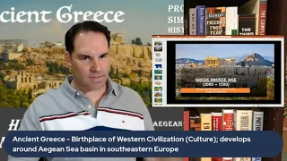 HISTORY OF ANCIENT GREECE [PART 1] - WORLD HISTORY LECTURE SERIES
