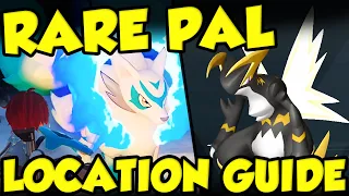 RARE PAL LOCATIONS! BEST PALS TO CATCH IN PALWORLD!