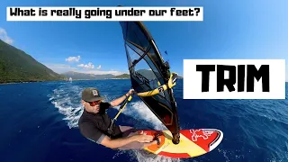 How to get PLANING & get UPWIND! It's all about your TRIM! #insta360