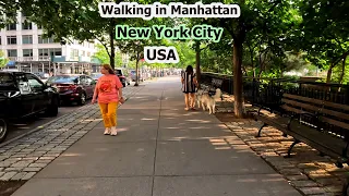 Manhattan - Walking - Riverside Park South, Riverside Blvd, 12th Ave