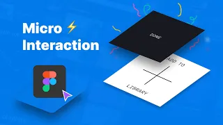 Figma Micro interaction / animation tutorial