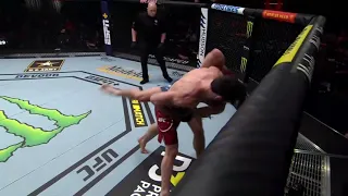 44 secs of Islam Makhachev tripping Drew Dober | Takedown Highlights