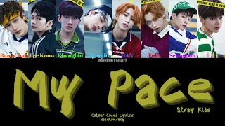 Stray Kids (스트레이 키즈) - My Pace (OT8 Ver.) [Colour Coded Lyrics Han/Rom/Eng]