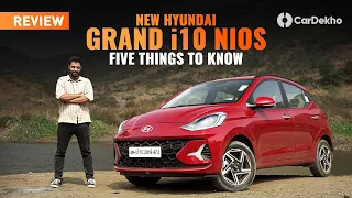 Facelifted Hyundai Grand i10 Nios Review | 5 Things You Need To Know | हिन्दी में | CarDekho