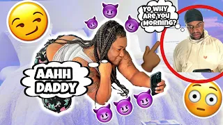 CALLING MY BOYFRIEND PHONE WHILE MOANING PRANK**he went crazy**