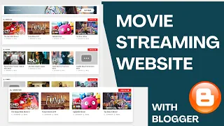 How to Create Movie Streaming Website like Youtube on Blogger (Blogspot)