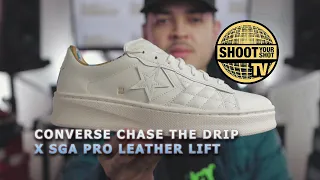 Converse Chase The Drip x Shai Gilgeous-Alexander Pro Leather Lift unboxing and review. SGA Converse