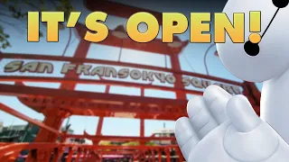 San Fransokyo at Disneyland is OFFICIALLY OPEN