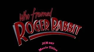 Who Framed Roger Rabbit (1988) Opening Title