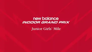 New Balance Grand Prix | Junior Girls' Mile | February 3, 2024