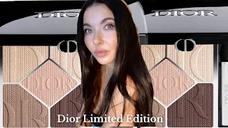 Dior Limited Edition Eyeshadow Palette Review! Nude look! Natural make up! The best DIOR makeup!