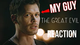 THIS MY GUY! klaus mikaelson the great evil REACTION