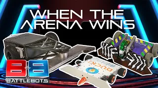 When The Arena Wins | Compilation | BattleBots