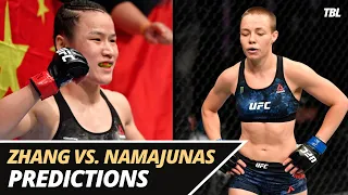 Zhang Weili vs. Rose Namajunas predictions and preview