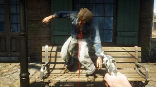 Red Dead Redemption 2 - Slow Motion Brutal Kills Vol.27 (PC 60FPS)