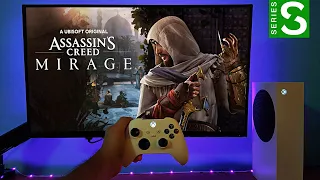 ASSASSIN'S CREED MIRAGE on Xbox Series S | 60 FPS | Gameplay 🎮