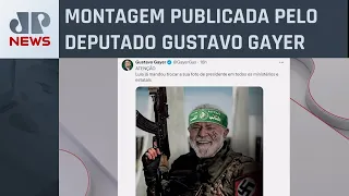 AGU pede remoção de foto manipulada de Lula com Hamas