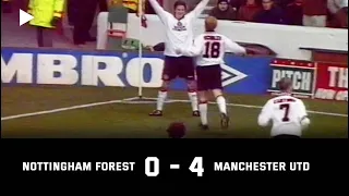 Nottingham Forest v Manchester United | 1996/1997