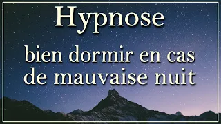 Hypnose pour dormir profondément en cas de mauvaise nuit