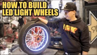 HOW TO BUILD LED Light wheels to your Motorcycle