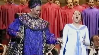 Jessye Norman + Kathleen Battle  'He's Got The Whole World In His Hand'  1990