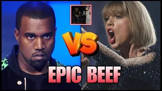 KANYE WEST vs TAYLOR SWIFT [ THE MOST EPIC BEEF EVER ] 😱