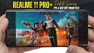 Realme 11 Pro Plus Fortnite Gaming test