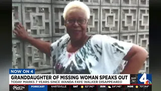 Granddaughter of missing woman speaks out