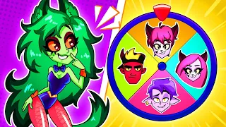 🔴 Spin The DARE WHEEL Challenge! How To Find A Boyfriend? Teen Cartoons by Teen-Z Go Live