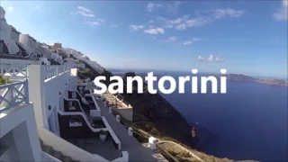 BEAUTIFUL SANTORINI TRIP 2016 GREECE HD GOPRO