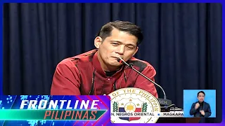 Sen. Padilla, hindi susukuan ang pagsusulong ng charter change sa Senado | Frontline Pilipinas