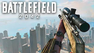 166 KILL Game with the Gol Magnum Sniper! - Battlefield 2042 no commentary gameplay