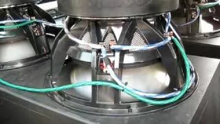 4 GZPW 15XQ Ground Zero Subwoofers in a VW Golf