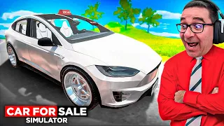 CAR FOR SALE SIMULATOR #17 | TESLA MAIS RÁPIDO DO MUNDO