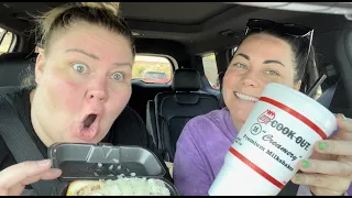 Cook Out Mukbang | With @ChelcieLynn