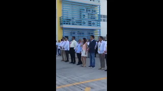 Video ng flag raising ceremony sa Tanauan, Batangas kung saan binaril si Mayor Antonio Halili