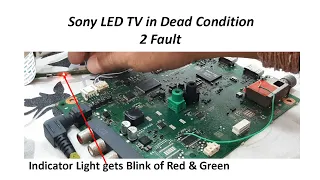 #Dead Sony LED TV# @#Mother Board# Problem Fixed by Vinod Kenny