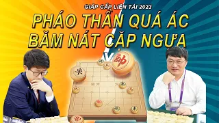 Cờ Tướng Đỉnh Cao| Pháo Thần Quá Ác Băm Nát Cặp Ngựa