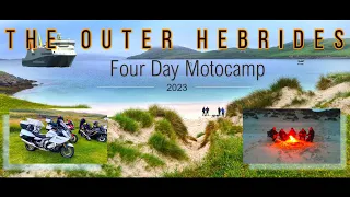 Scotland - Outer Hebrides - Motorcycle Touring -  Hebridean Way - Luskentyre - Golden Rd - Motocamp