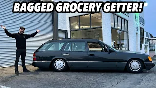 BAGGED MERCEDES WAGON FINISHED! MAJOR PORSCHE 911 PROBLEMS