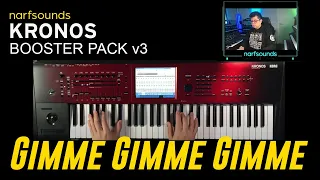 Gimme Gimme Gimme ABBA | Keyboard Synth Cover Sounds | Korg Kronos Booster Pack v3