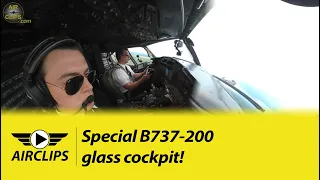 AMAZING FISH EYE VIEW! Boeing 737-200 Montreal Takeoff, Nolinor Aviation [AirClips]