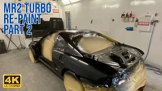 Step By Step MR2 Repaint PART 2 - Basecoat and Clearcoat Stage using Kapci 6030